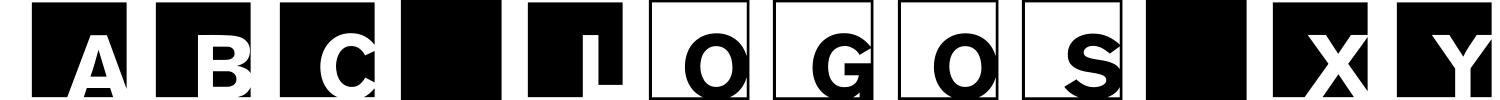 ABC Logos XYZ Font preview