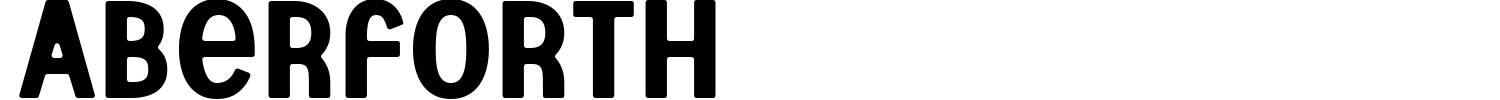 Aberforth Font preview