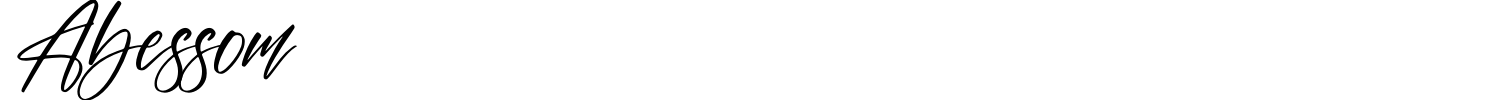 Abessom Font preview