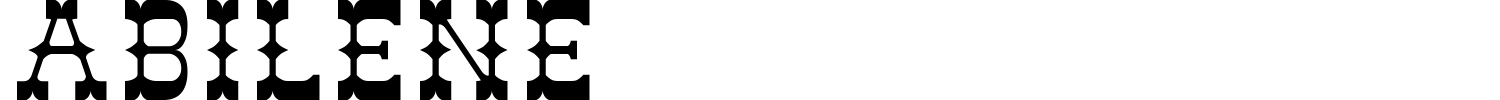 Abilene Font preview