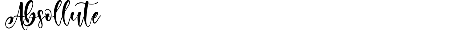 Absollute Font preview