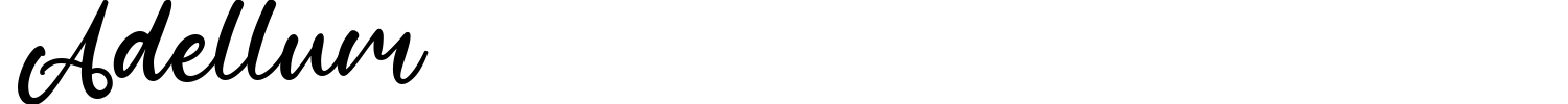 Adellum Font preview