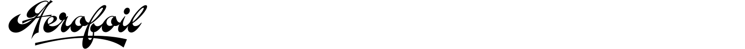 Aerofoil Font preview