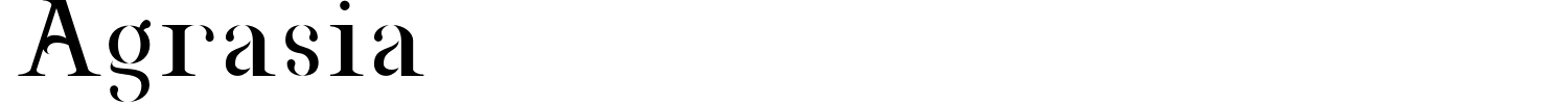 Agrasia Font preview