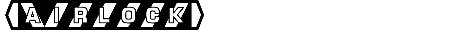 Airlock Font preview