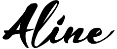 Aline Font preview