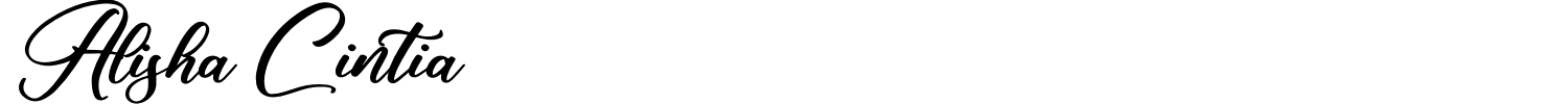 Alisha Cintia Font preview