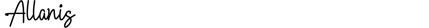 Allanis Font preview