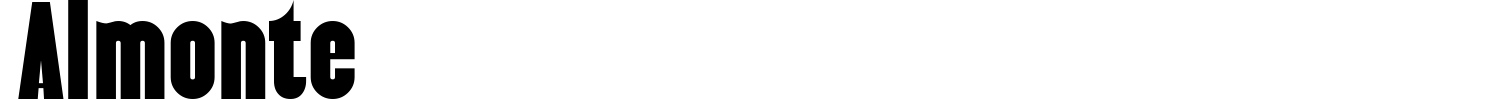 Almonte Font preview