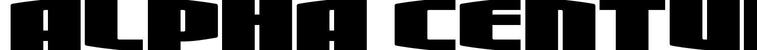 Alpha Century Font preview