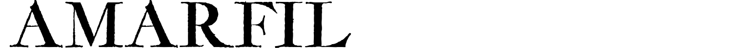 Amarfil Font preview