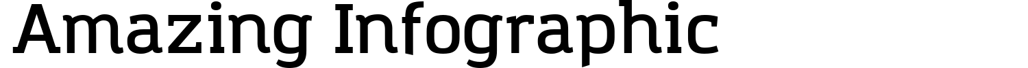 Amazing Infographic Font preview
