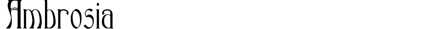 Ambrosia Font preview