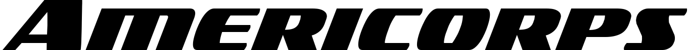 Americorps Font preview