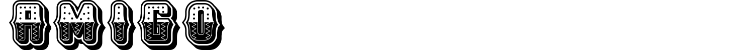 Amigo Font preview