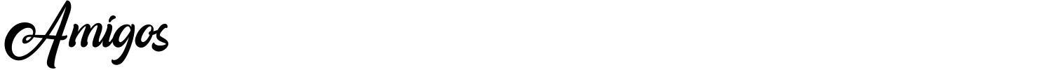 Amigos Font preview