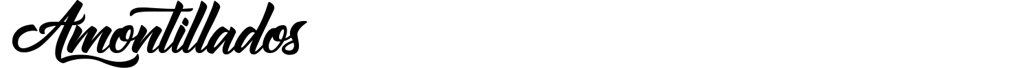 Amontillados Font preview