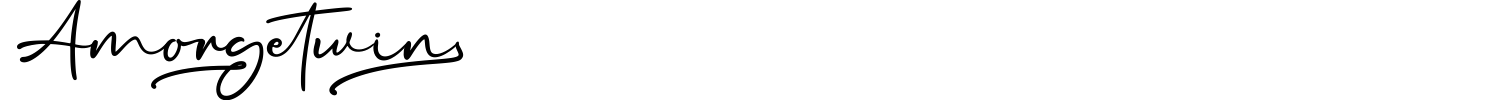 Amorgetwin Font preview