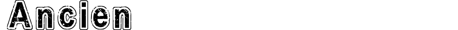Ancien Font preview