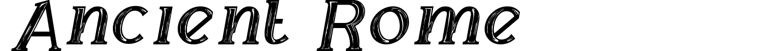 Ancient Rome Font preview