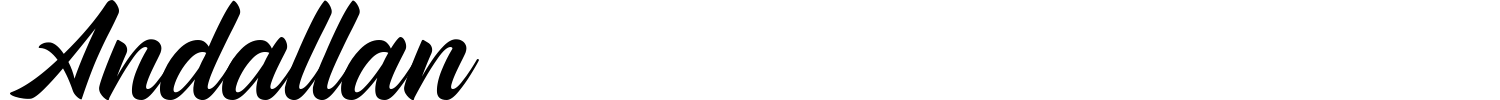 Andallan Font preview
