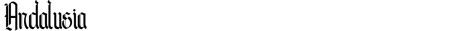 Andalusia Font preview