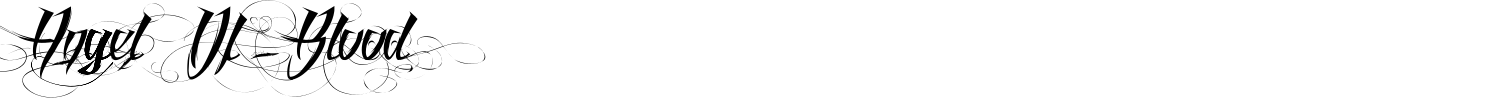 Angel Of Blood Font preview
