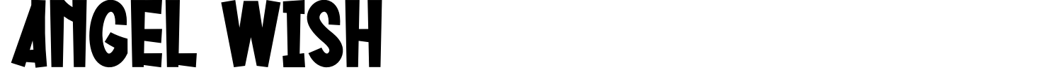 Angel Wish Font preview