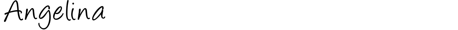 Angelina Font preview