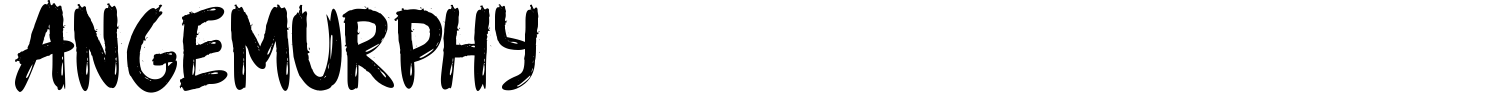 Angemurphy Font preview