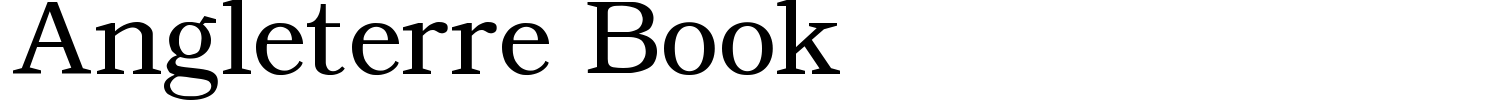 Angleterre Book Font preview