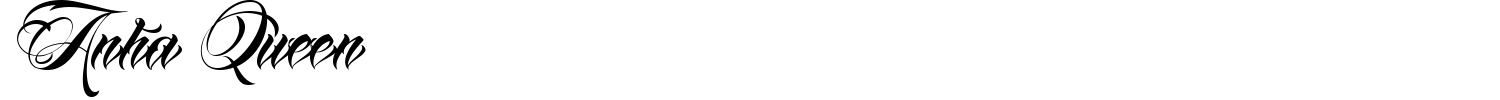 Anha Queen Font preview