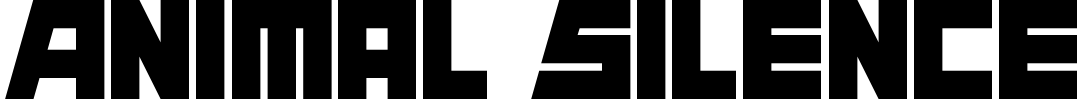 Animal Silence Font preview