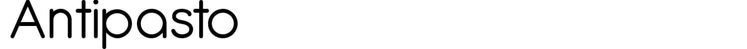 Antipasto Font preview