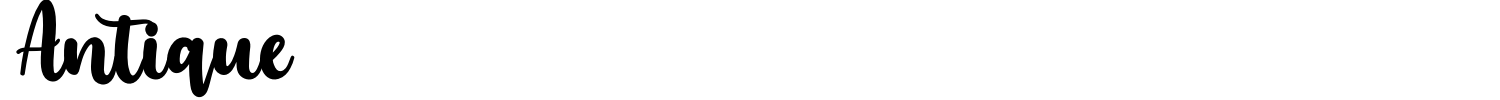 Antique Font preview