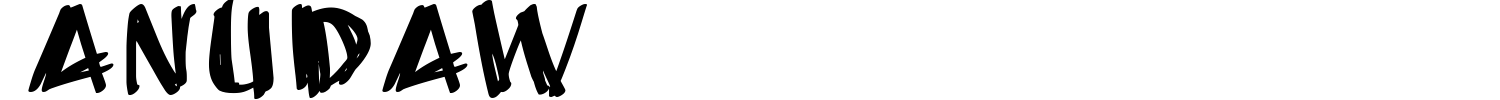 AnuDaw Font preview