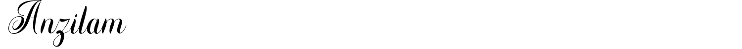 Anzilam Font preview