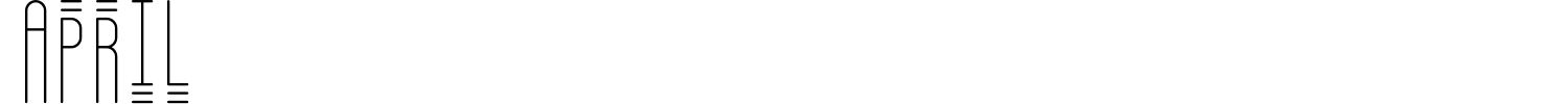 April Font preview