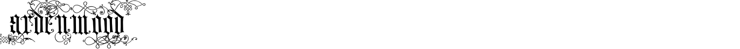 Ardenwood Font preview