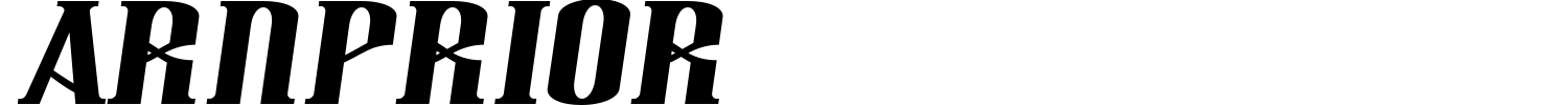 Arnprior Font preview