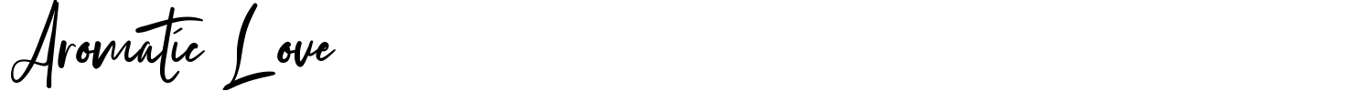 Aromatic Love Font preview