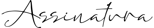 Assinatura Font preview