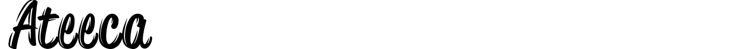 Ateeca Font preview