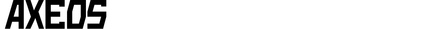 Axeos Font preview