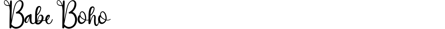 Babe Boho Font preview