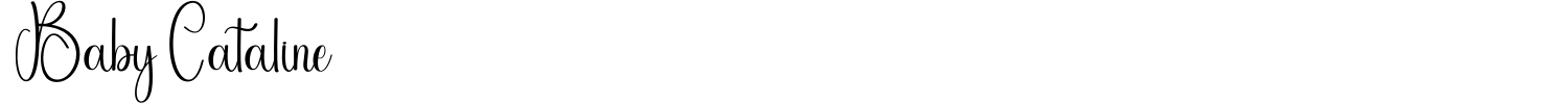 Baby Cataline Font preview