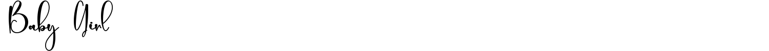 Baby Girl Font preview
