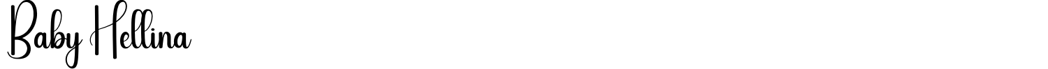Baby Hellina Font preview