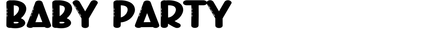 Baby Party Font preview
