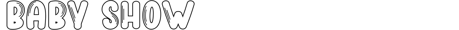 Baby Show Font preview